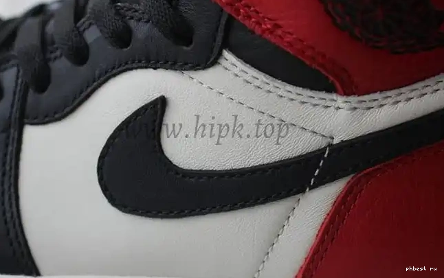 GOD IN THE ONLY PK AIR BEST BRED THE RETAIL LEATHER TOE JORDAN 1 MARKET VERSION CORRECT 0503